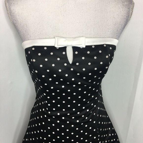 Jessica McClintock For Gunne Sak Strapless Dress - Picture 2 of 8